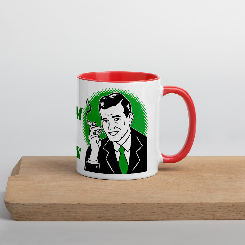 I GO FROM 0 TO 420 REAL QUICK- Mug with Color Inside