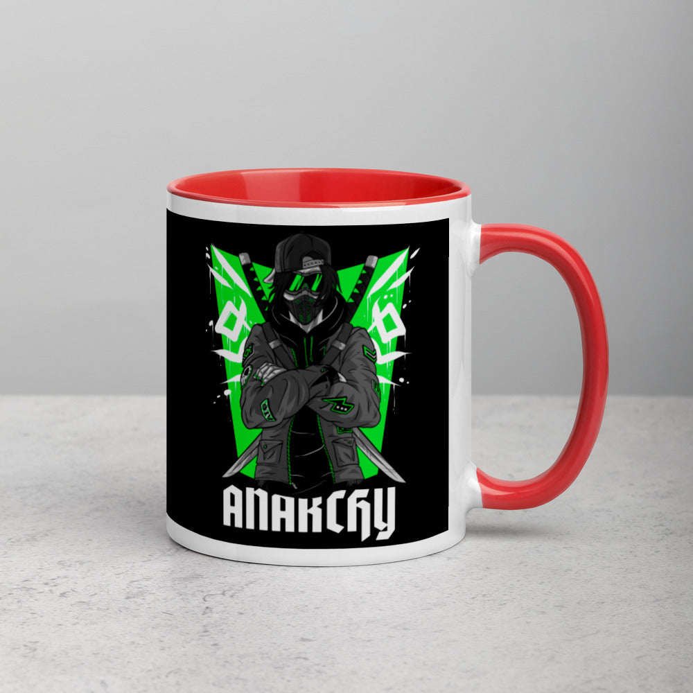 ANARCHY- Mug with Color Inside