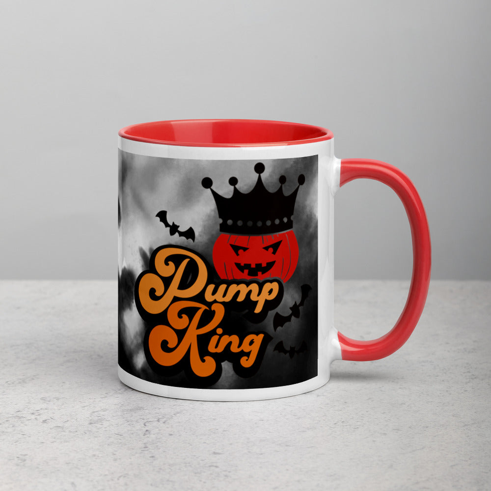 PUMPKING- Mug with Color Inside