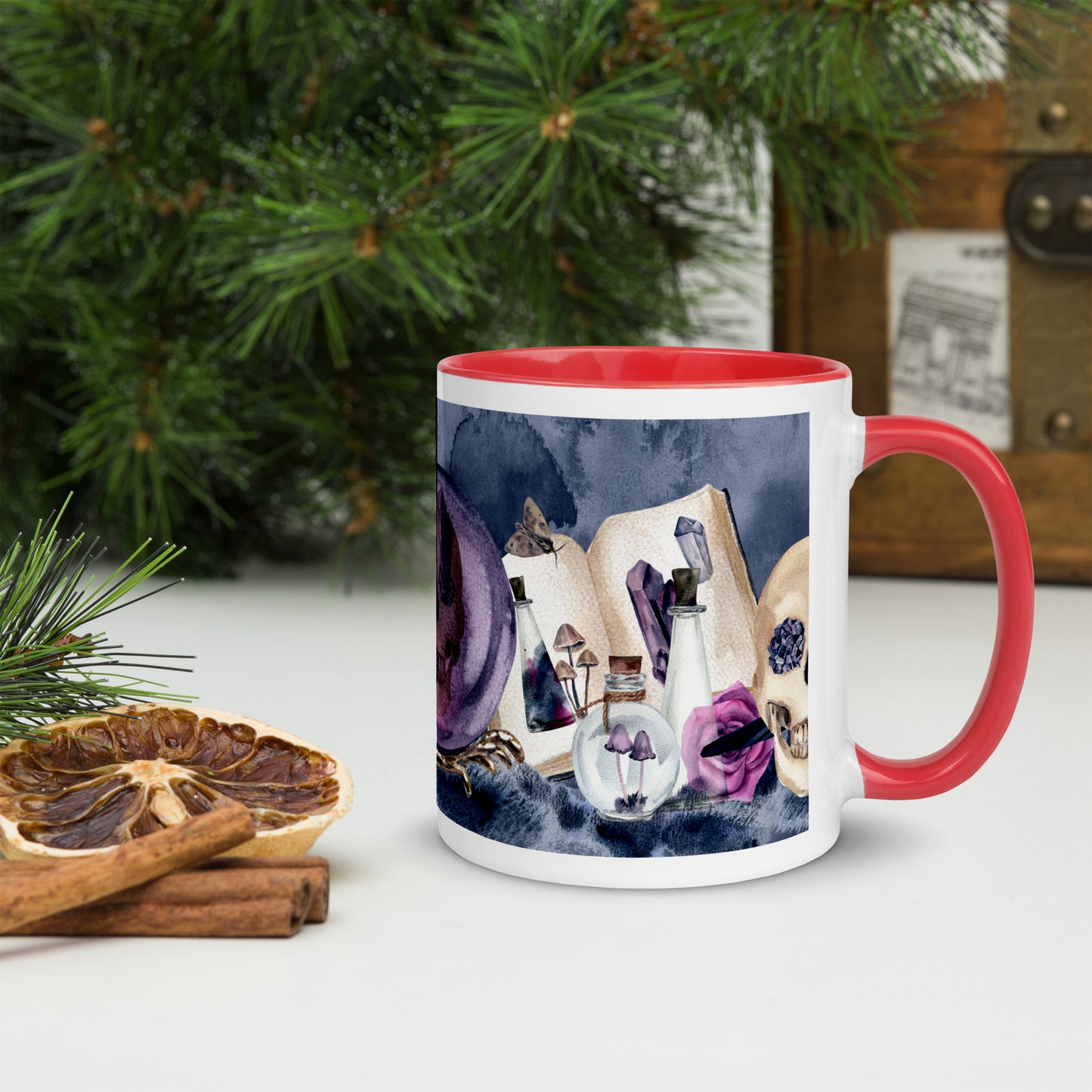 MORNING RITUAL- Mug with Color Inside