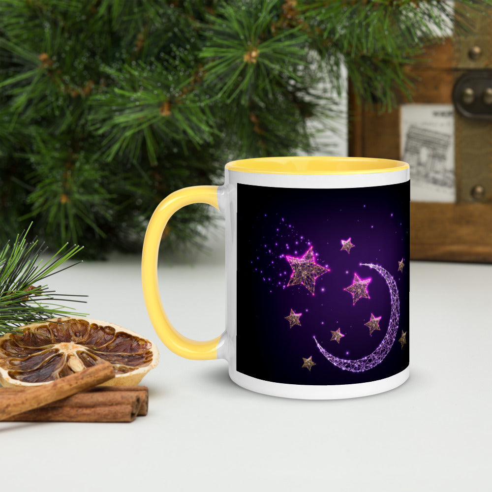 NIGHT OF STARS- Mug with Color Inside