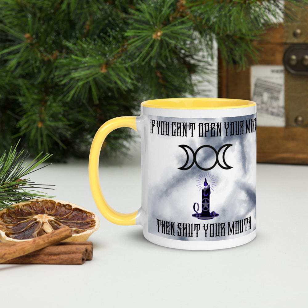OPEN MIND- Mug with Color Inside