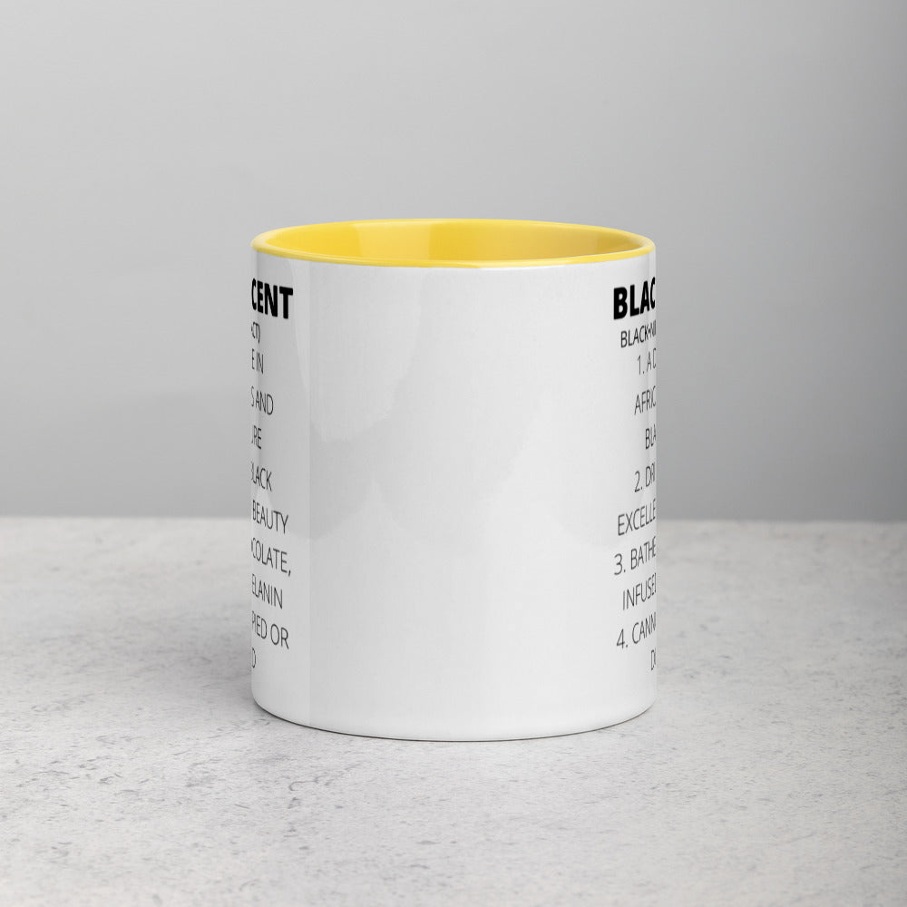 BLACKNIFICENT- Mug with Color Inside