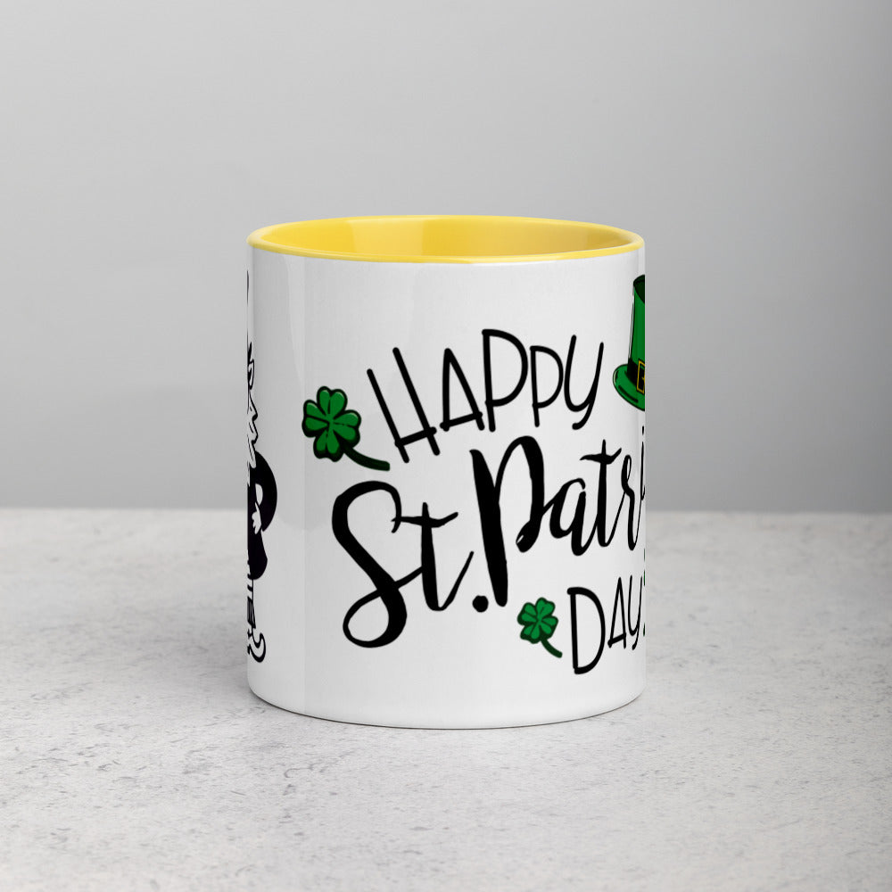 HAPPY ST. PATRICK'S DAY- Mug with Color Inside