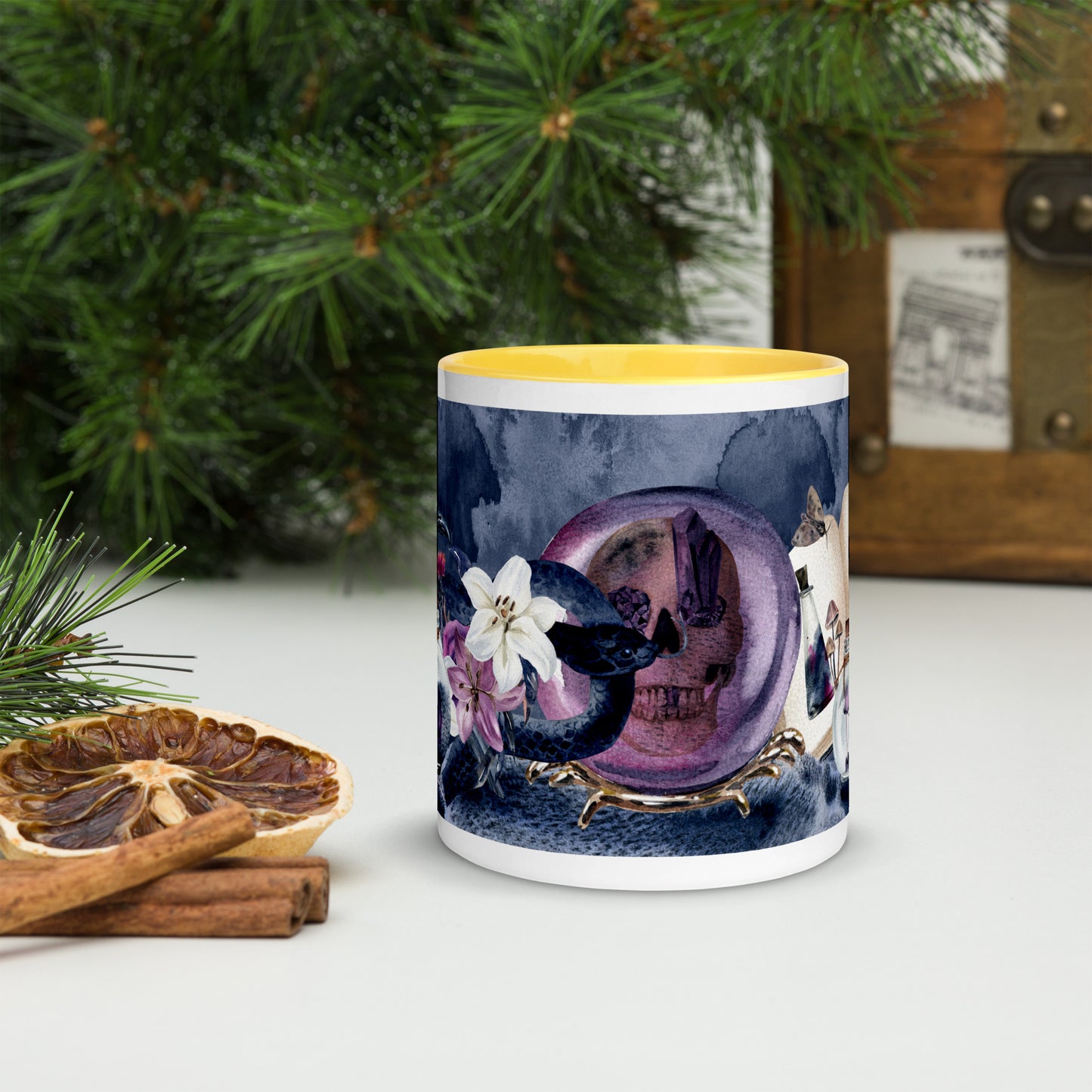MORNING RITUAL- Mug with Color Inside