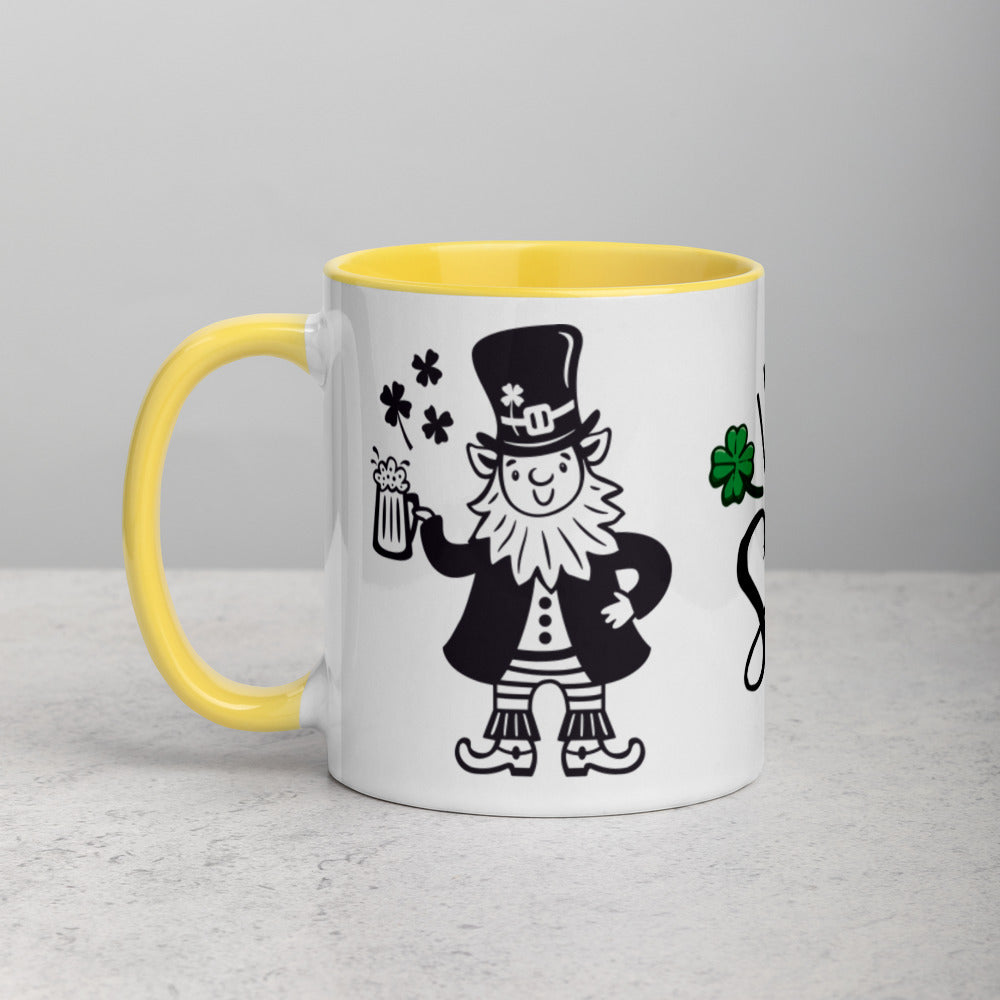 HAPPY ST. PATRICK'S DAY- Mug with Color Inside