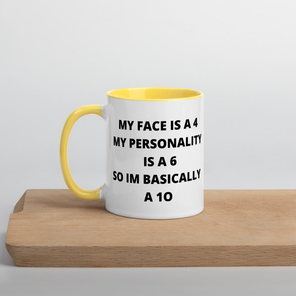 I'M A 10- Mug with Color Inside
