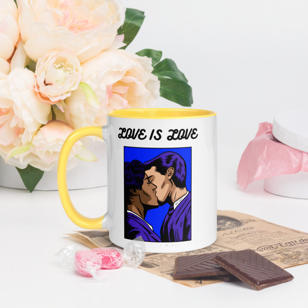 LOVE IS LOVE- Mug with Color Inside