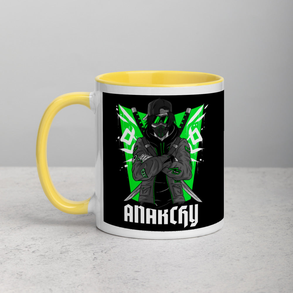 ANARCHY- Mug with Color Inside