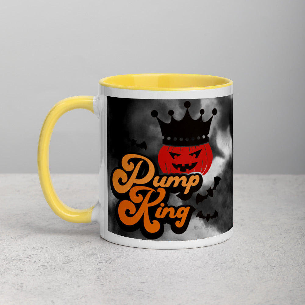 PUMPKING- Mug with Color Inside