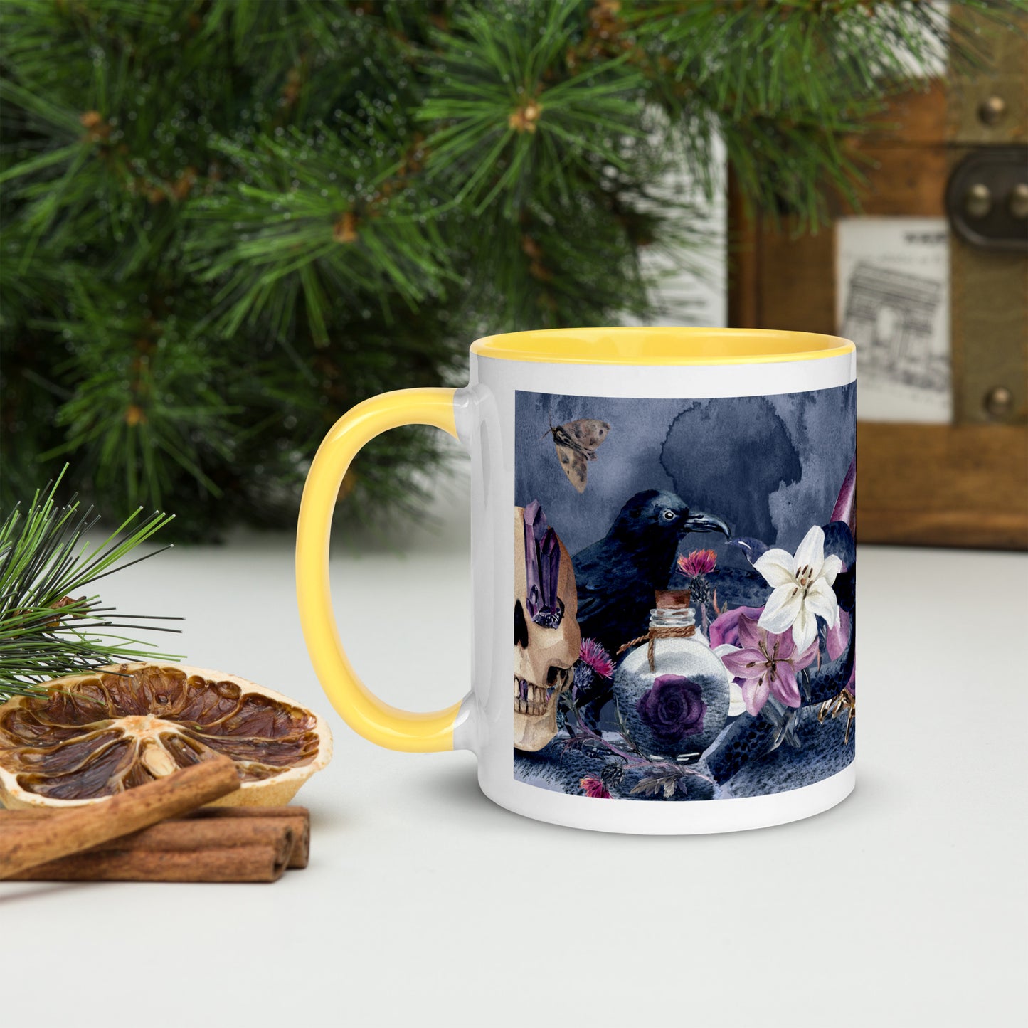 MORNING RITUAL- Mug with Color Inside