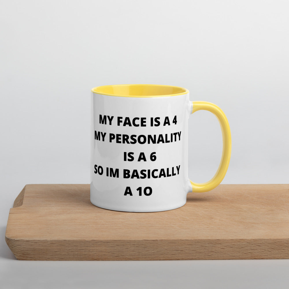 I'M A 10- Mug with Color Inside