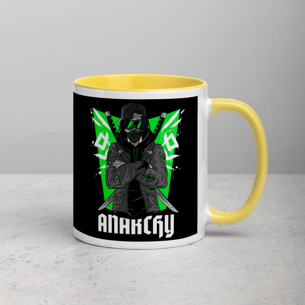 ANARCHY- Mug with Color Inside