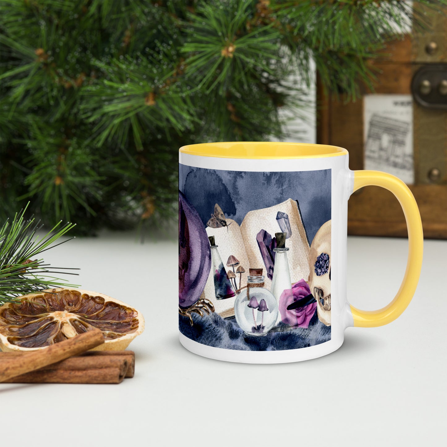 MORNING RITUAL- Mug with Color Inside
