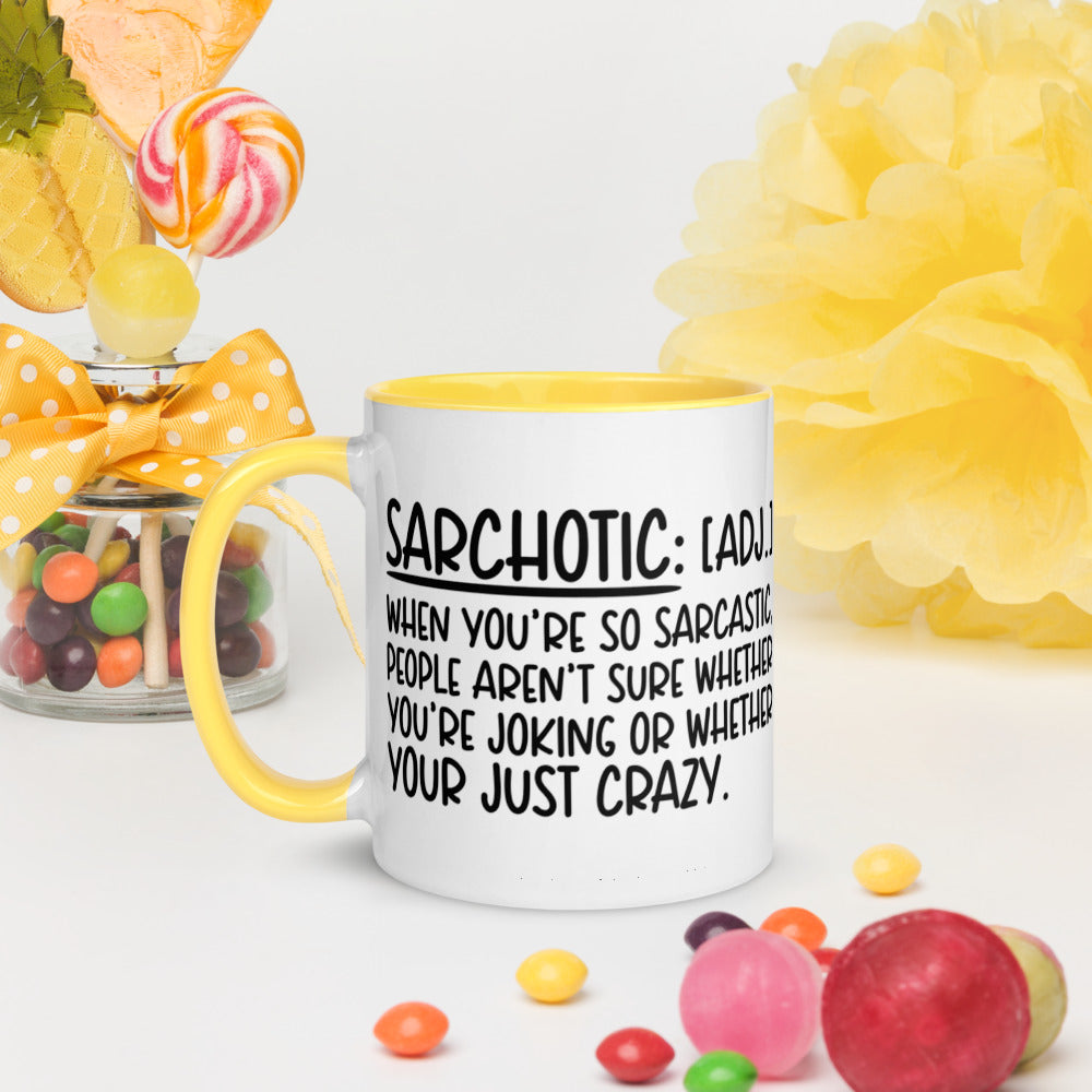 SARCHOTIC- Mug with Color Inside