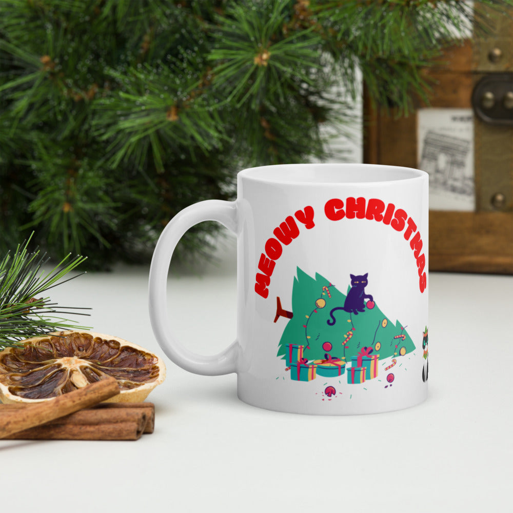 MEOWY CHRISTMAS- Mug