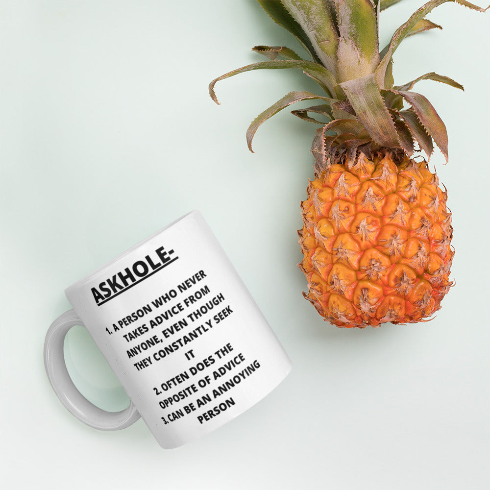 ASKHOLE- Mug